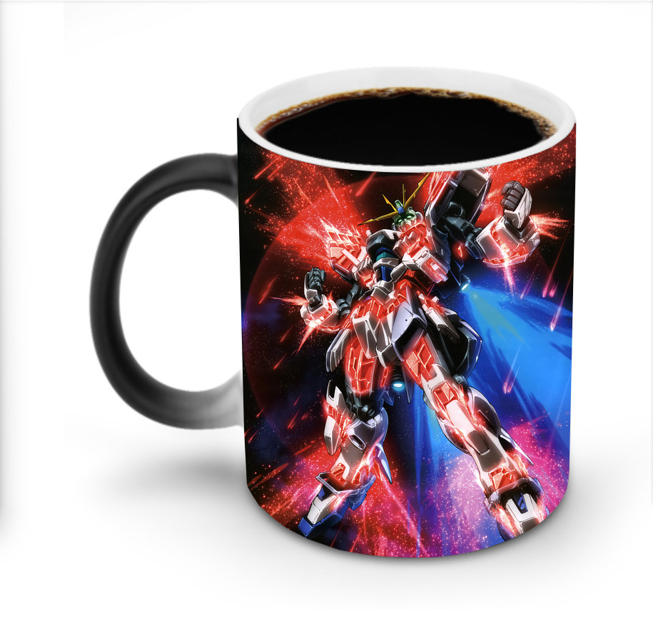 （画像用） 機動戦士ガンダム Mobile Suit Gundam 温度変色マグカップ