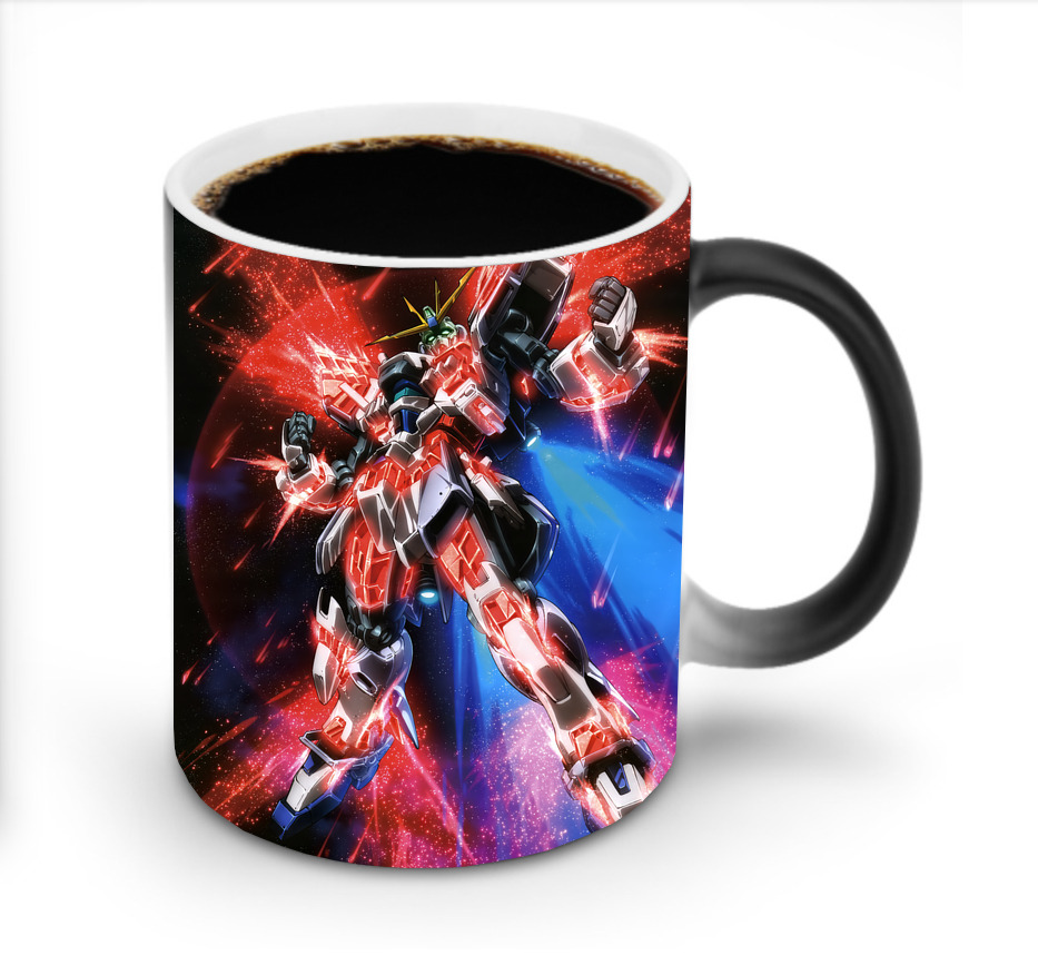 （画像用） 機動戦士ガンダム Mobile Suit Gundam 温度変色マグカップ