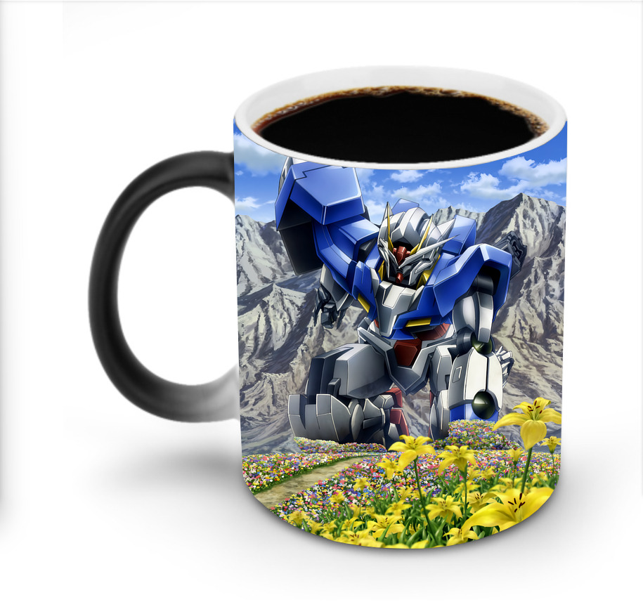 （画像用） 機動戦士ガンダム Mobile Suit Gundam 温度変色マグカップ