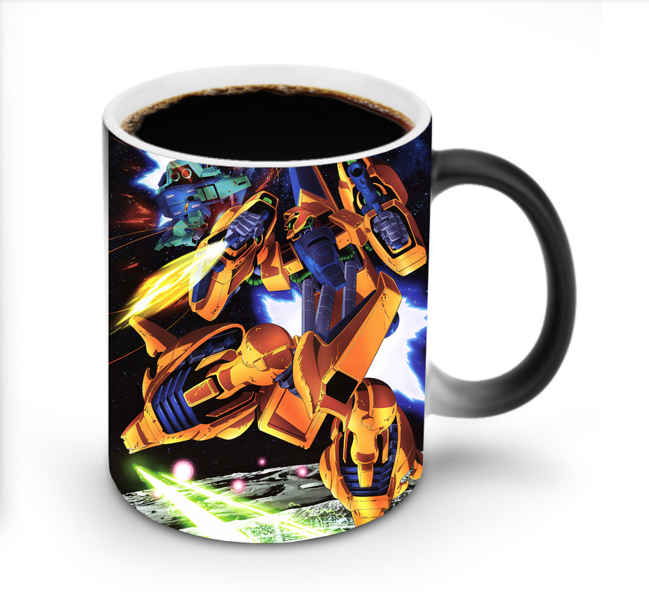 （画像用） 機動戦士ガンダム Mobile Suit Gundam 温度変色マグカップ
