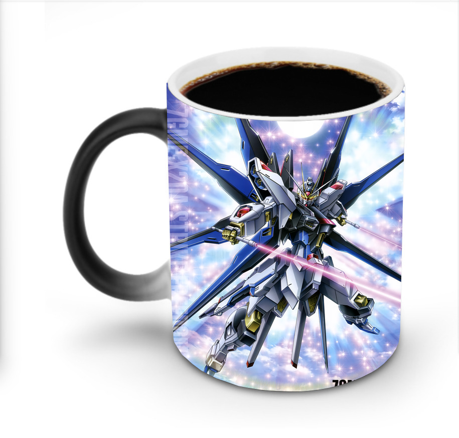 （画像用） 機動戦士ガンダム Mobile Suit Gundam 温度変色マグカップ
