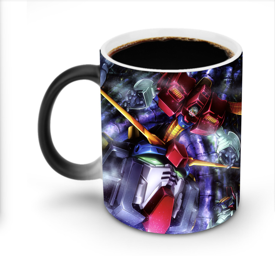 （画像用） 機動戦士ガンダム Mobile Suit Gundam 温度変色マグカップ