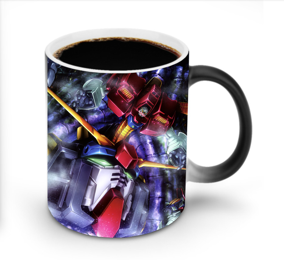 （画像用） 機動戦士ガンダム Mobile Suit Gundam 温度変色マグカップ