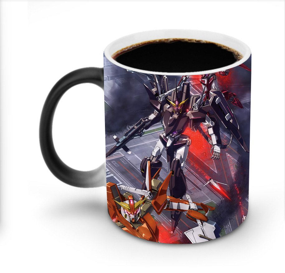 （画像用） 機動戦士ガンダム Mobile Suit Gundam 温度変色マグカップ
