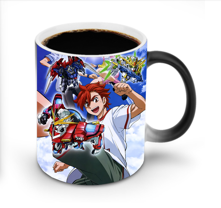 （画像用） 機動戦士ガンダム Mobile Suit Gundam 温度変色マグカップ