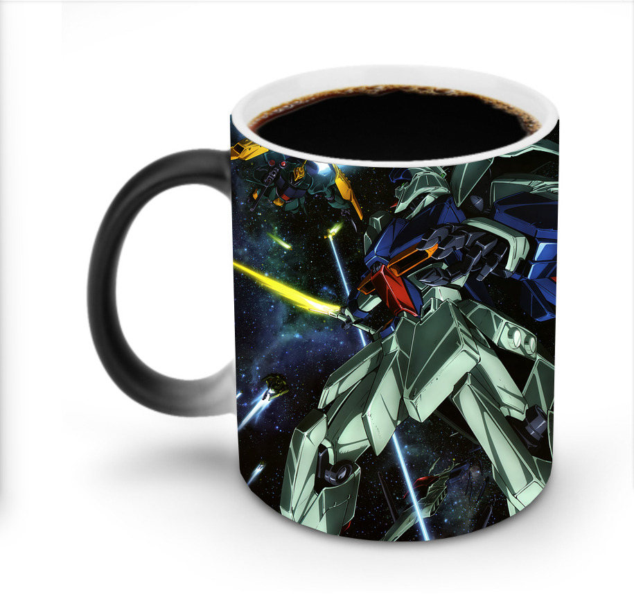 （画像用） 機動戦士ガンダム Mobile Suit Gundam 温度変色マグカップ