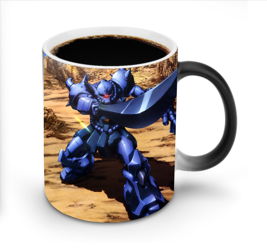 （画像用） 機動戦士ガンダム Mobile Suit Gundam 温度変色マグカップ