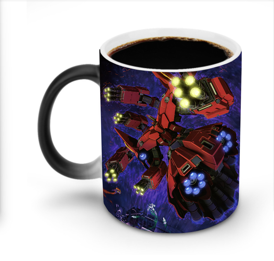 （画像用） 機動戦士ガンダム Mobile Suit Gundam 温度変色マグカップ