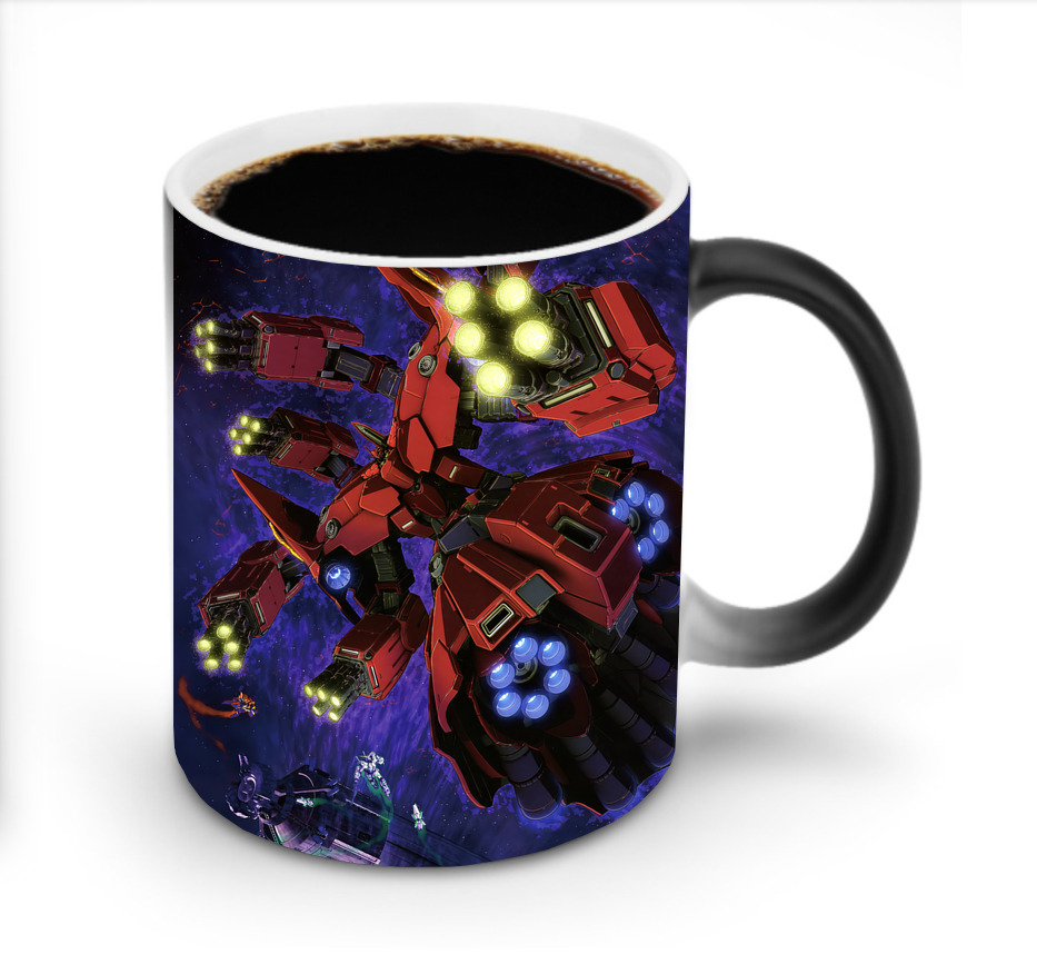 （画像用） 機動戦士ガンダム Mobile Suit Gundam 温度変色マグカップ