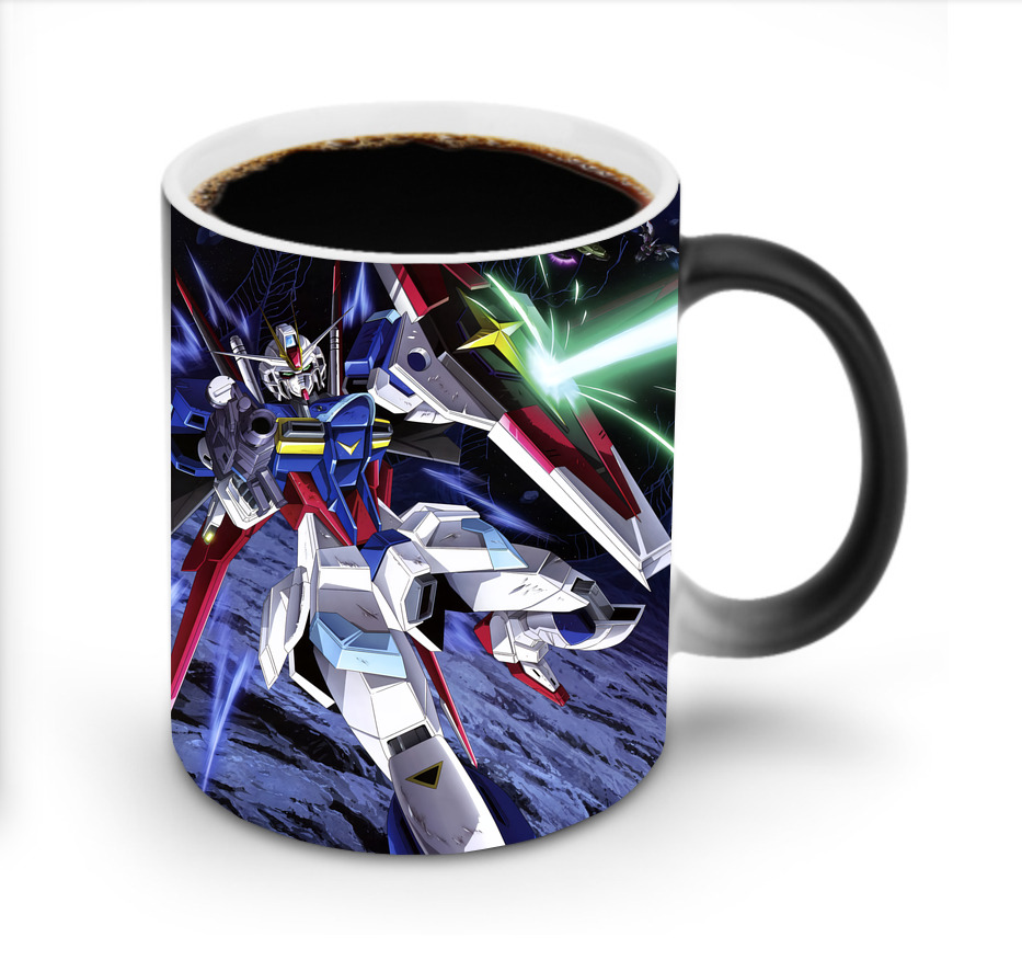 （画像用） 機動戦士ガンダム Mobile Suit Gundam 温度変色マグカップ