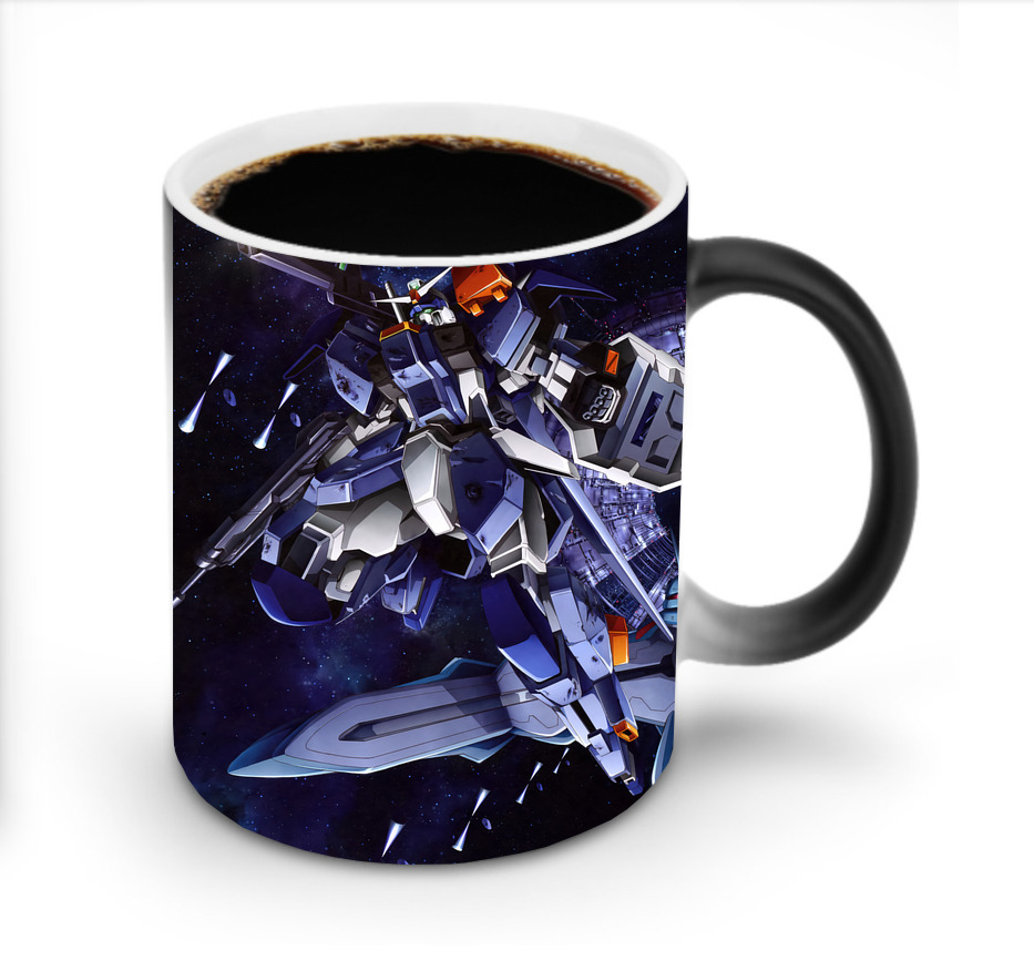 （画像用） 機動戦士ガンダム Mobile Suit Gundam 温度変色マグカップ