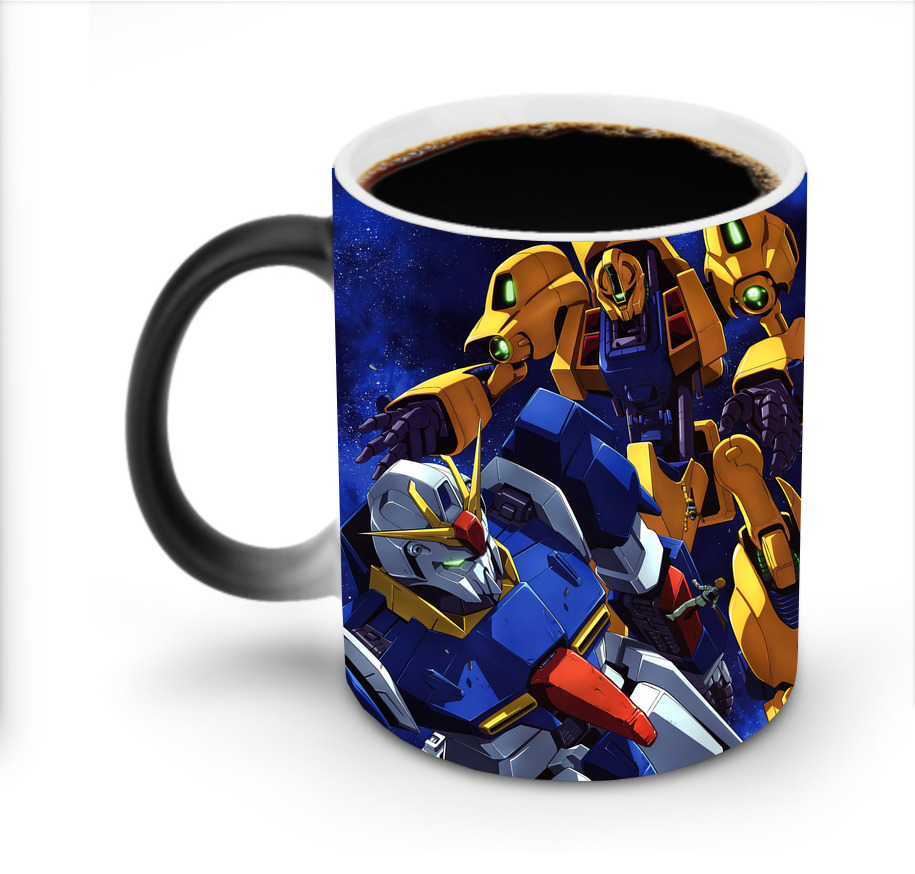 （画像用） 機動戦士ガンダム Mobile Suit Gundam 温度変色マグカップ