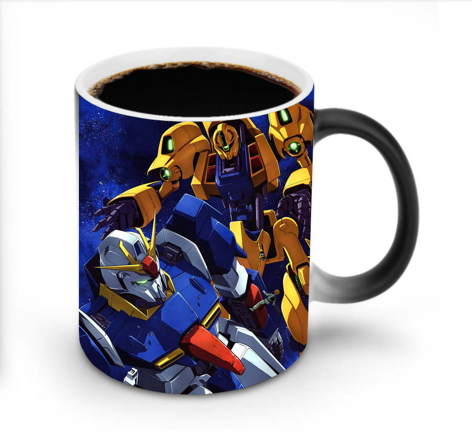 （画像用） 機動戦士ガンダム Mobile Suit Gundam 温度変色マグカップ