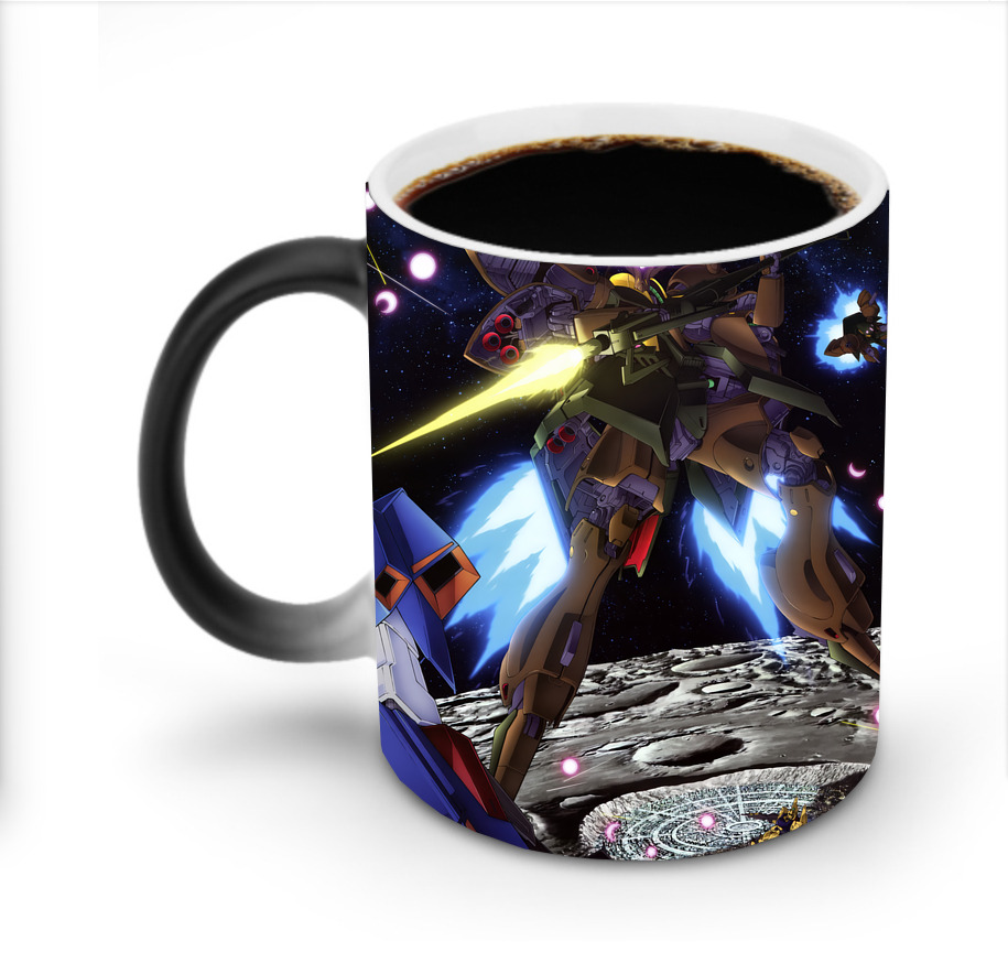 （画像用） 機動戦士ガンダム Mobile Suit Gundam 温度変色マグカップ