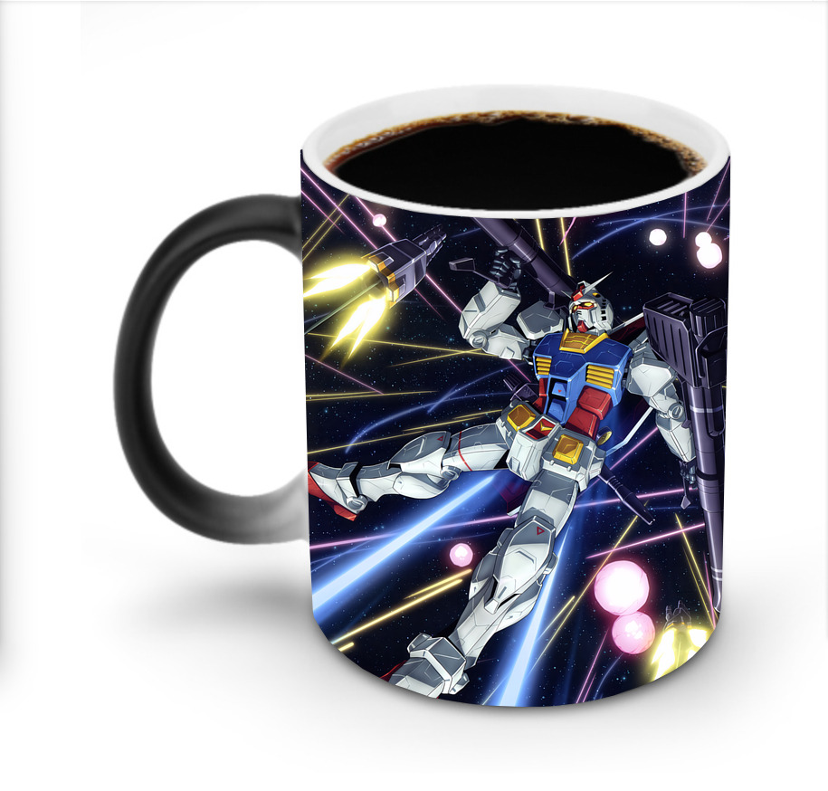 （画像用） 機動戦士ガンダム Mobile Suit Gundam 温度変色マグカップ