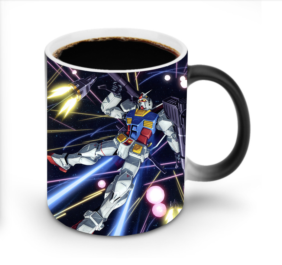 （画像用） 機動戦士ガンダム Mobile Suit Gundam 温度変色マグカップ
