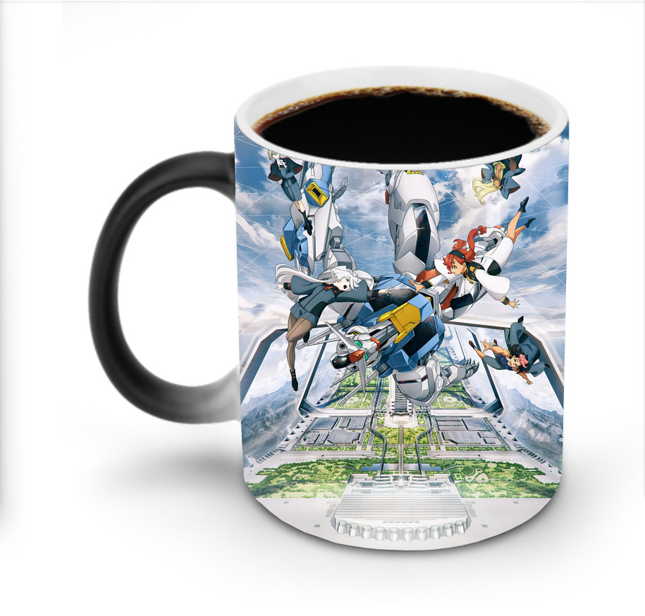 （画像用） 機動戦士ガンダム Mobile Suit Gundam 温度変色マグカップ