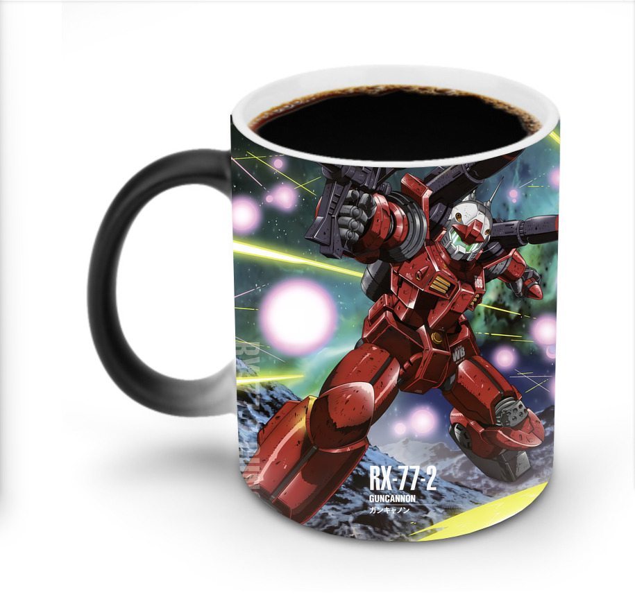 （画像用） 機動戦士ガンダム Mobile Suit Gundam 温度変色マグカップ