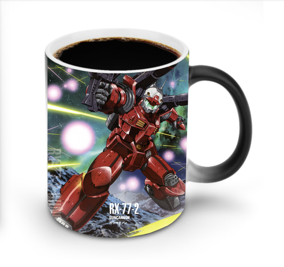 （画像用） 機動戦士ガンダム Mobile Suit Gundam 温度変色マグカップ