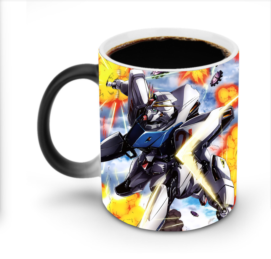 （画像用） 機動戦士ガンダム Mobile Suit Gundam 温度変色マグカップ