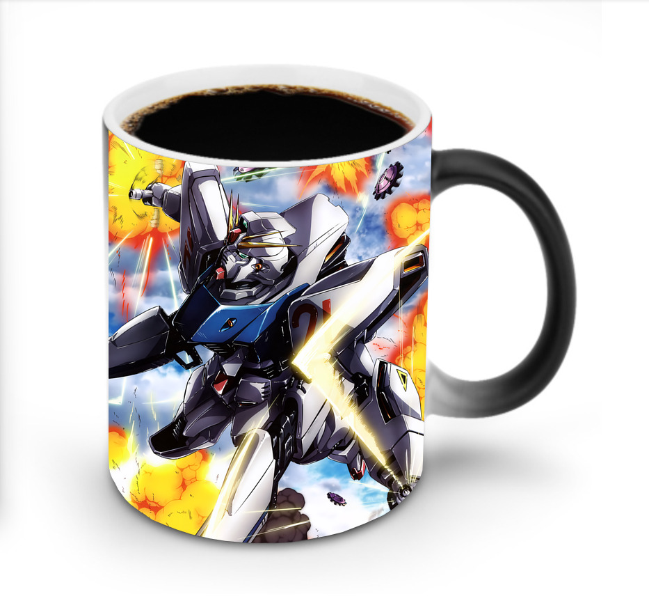 （画像用） 機動戦士ガンダム Mobile Suit Gundam 温度変色マグカップ