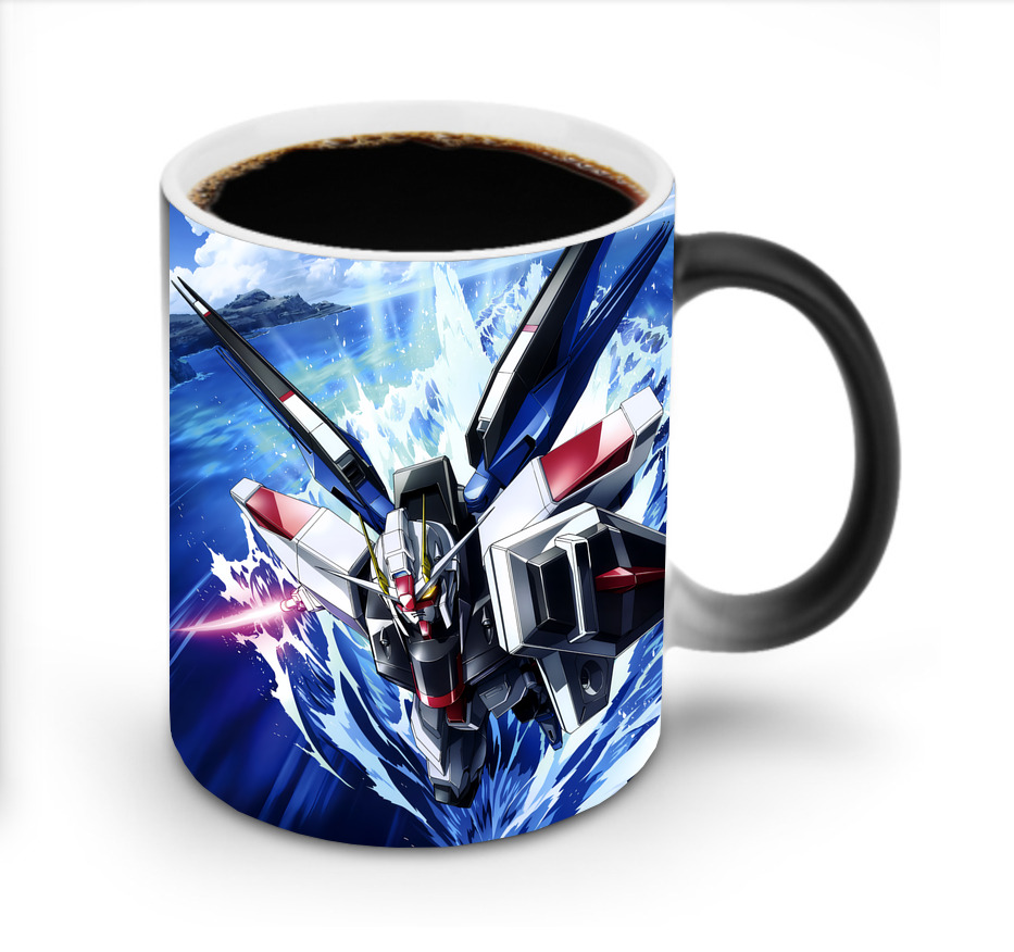 （画像用） 機動戦士ガンダム Mobile Suit Gundam 温度変色マグカップ