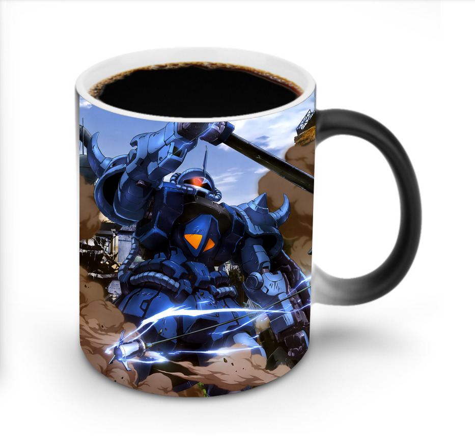 （画像用） 機動戦士ガンダム Mobile Suit Gundam 温度変色マグカップ