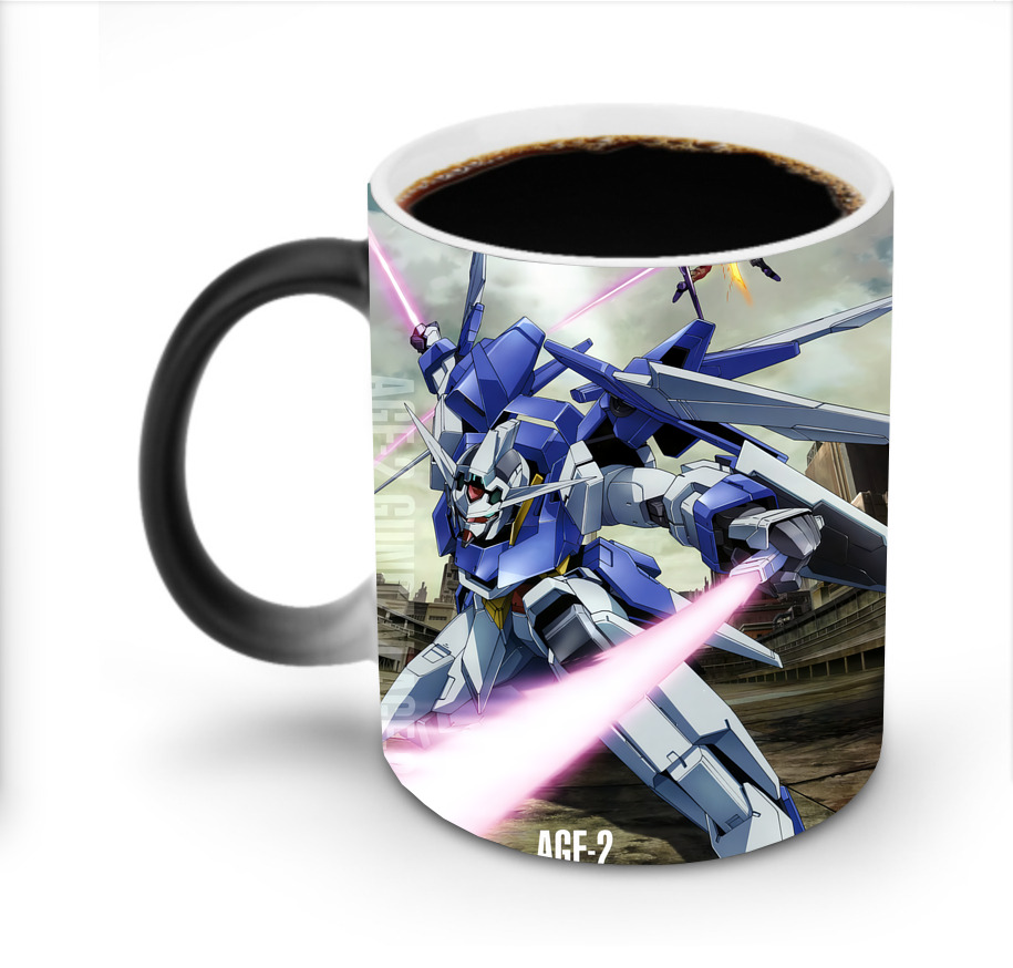 （画像用） 機動戦士ガンダム Mobile Suit Gundam 温度変色マグカップ