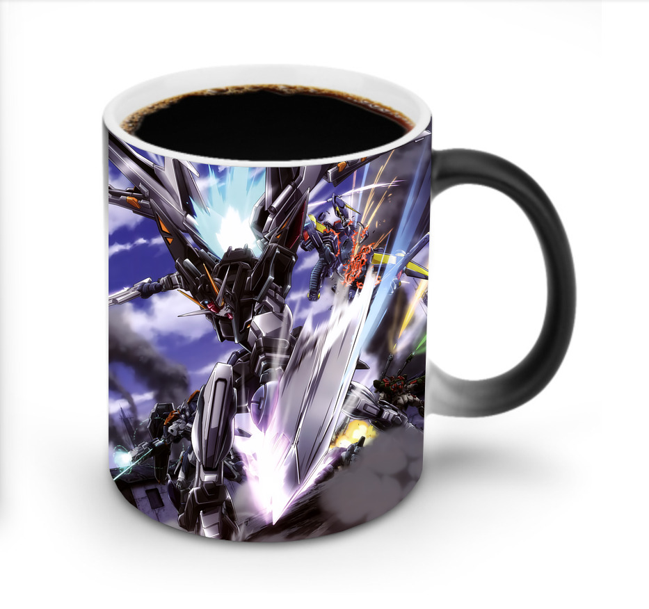 （画像用） 機動戦士ガンダム Mobile Suit Gundam 温度変色マグカップ