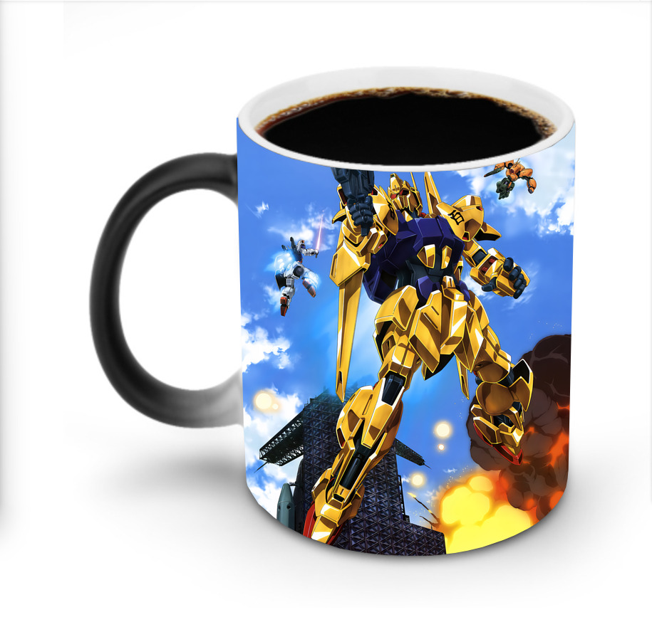 （画像用） 機動戦士ガンダム Mobile Suit Gundam 温度変色マグカップ