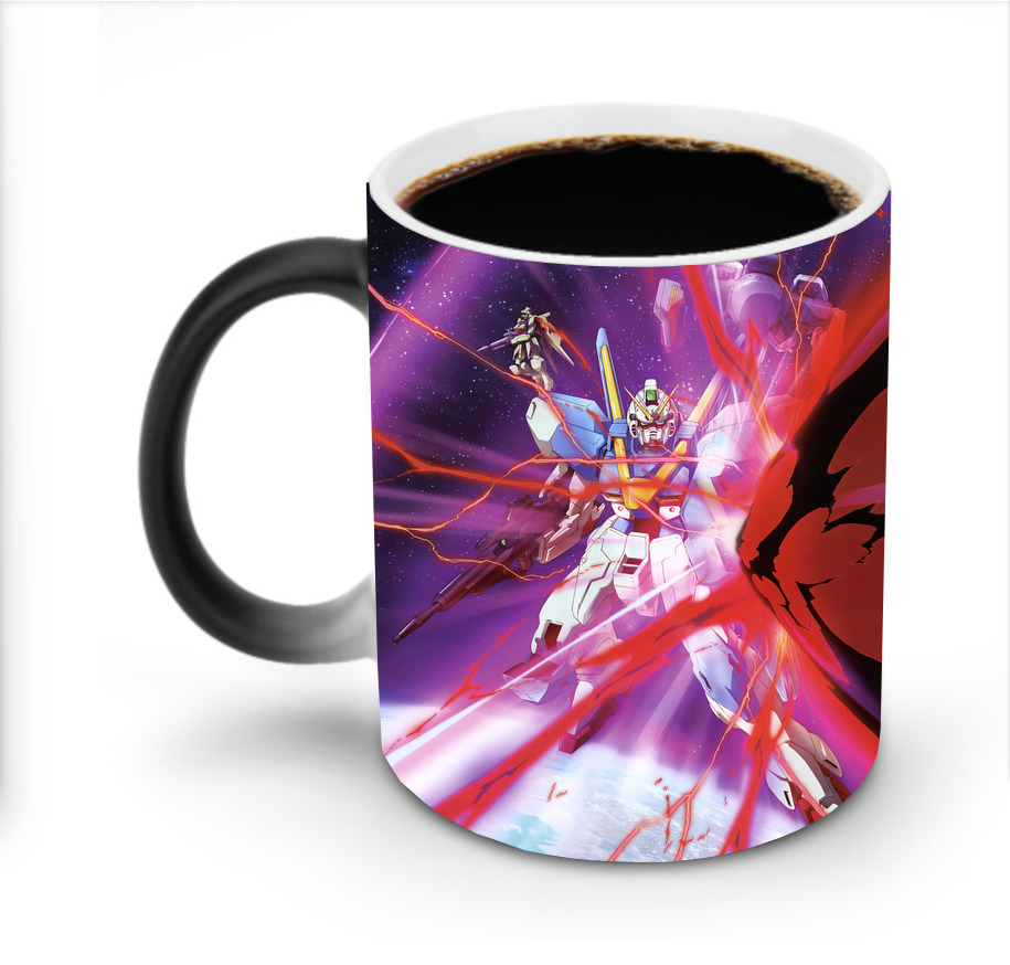 （画像用） 機動戦士ガンダム Mobile Suit Gundam 温度変色マグカップ