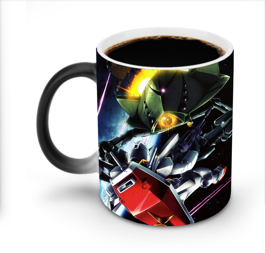（画像用） 機動戦士ガンダム Mobile Suit Gundam 温度変色マグカップ
