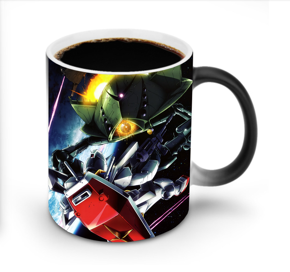 （画像用） 機動戦士ガンダム Mobile Suit Gundam 温度変色マグカップ
