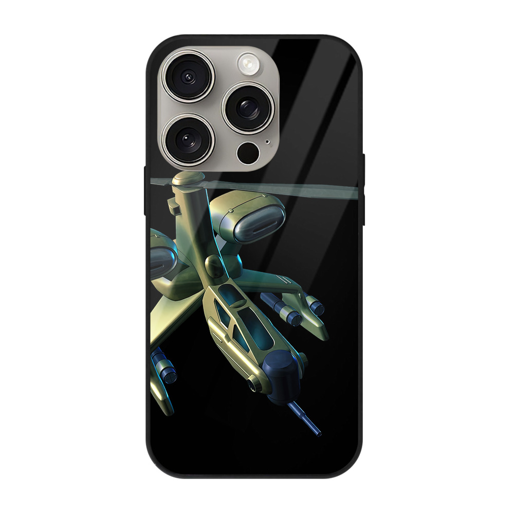 （画像用） 機動戦士ガンダム Mobile Suit Gundam 【iPhone15Pro対応】スマホケース 耐衝撃＆黄変防止 背面ガラス