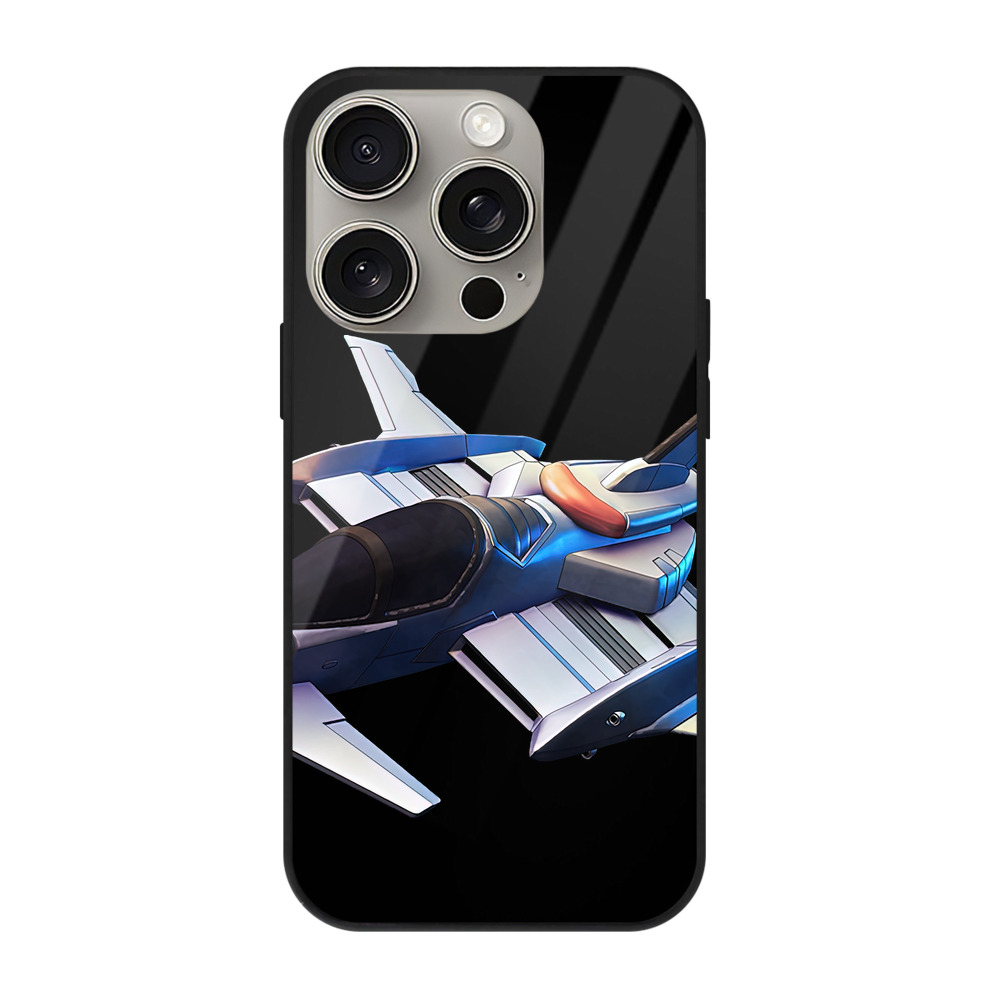 （画像用） 機動戦士ガンダム Mobile Suit Gundam 【iPhone15Pro対応】スマホケース 耐衝撃＆黄変防止 背面ガラス