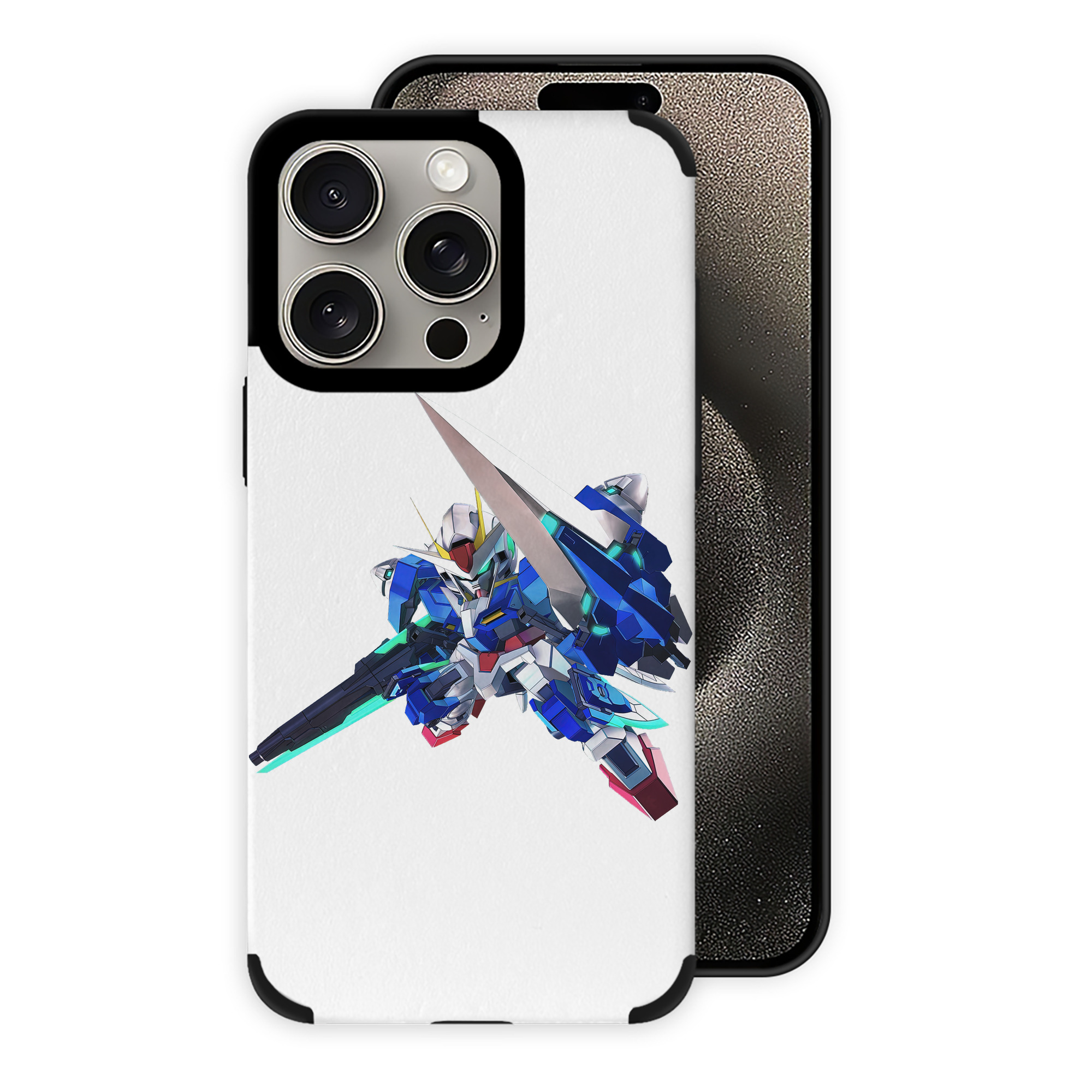 （画像用） 機動戦士ガンダム Mobile Suit Gundam 【iPhone15ProMax対応】 PUレザー スマホケース 耐衝撃＆黄変防止