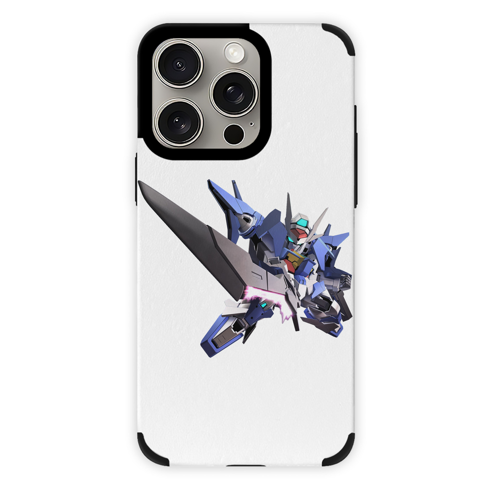 （画像用） 機動戦士ガンダム Mobile Suit Gundam 【iPhone15ProMax対応】 PUレザー スマホケース 耐衝撃＆黄変防止