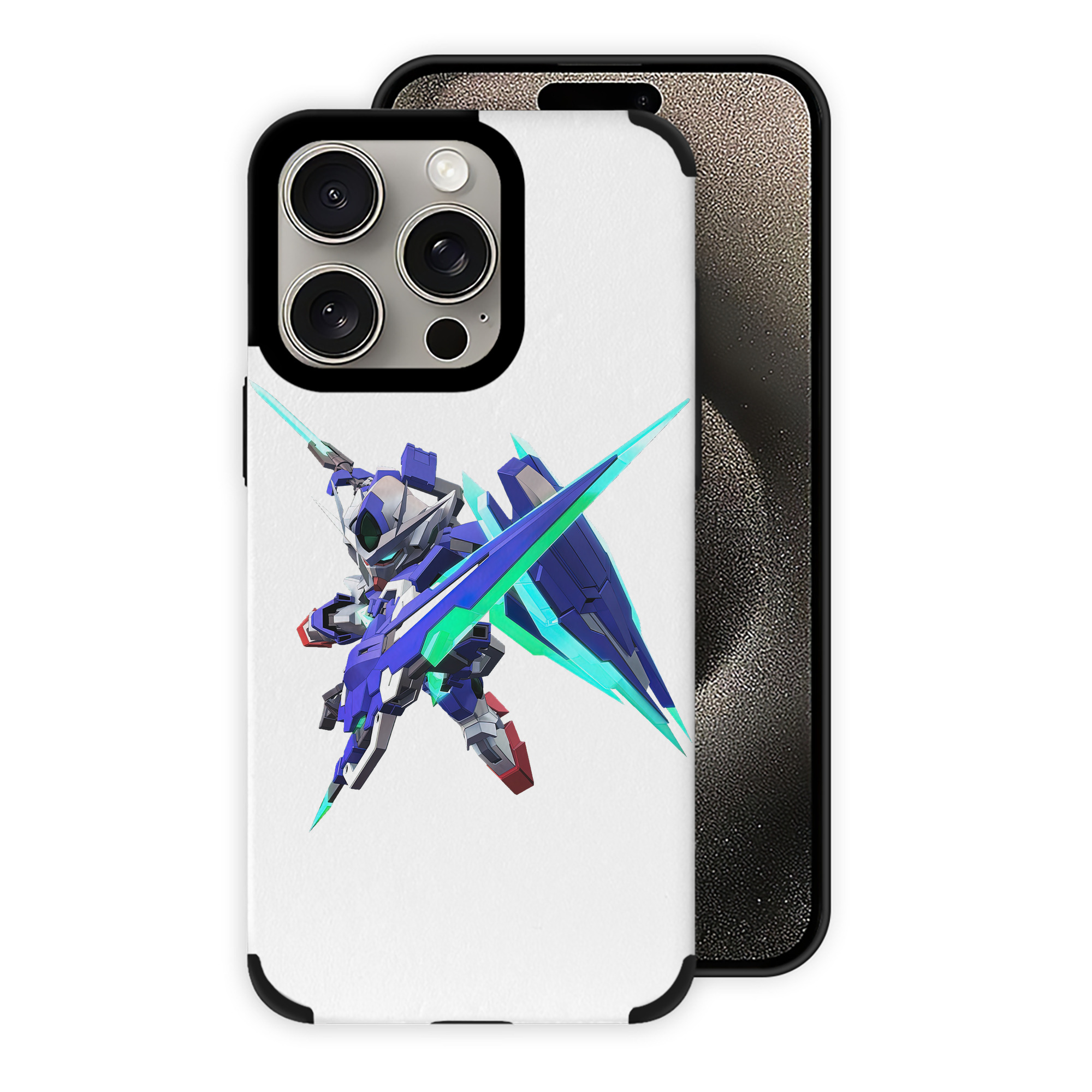 （画像用） 機動戦士ガンダム Mobile Suit Gundam 【iPhone15ProMax対応】 PUレザー スマホケース 耐衝撃＆黄変防止