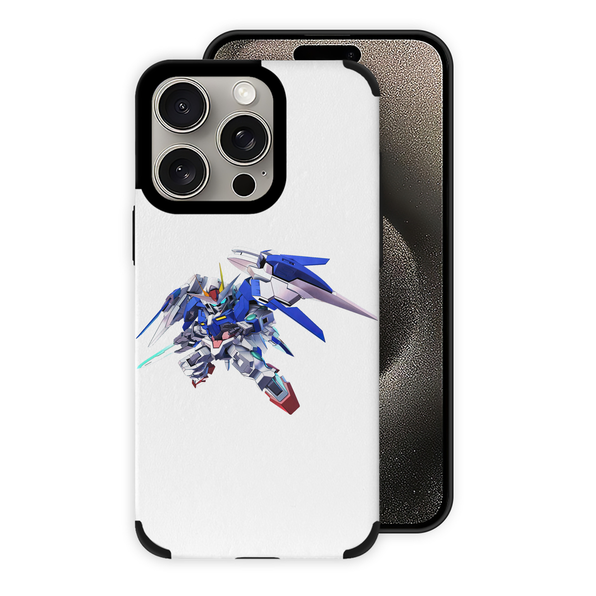 （画像用） 機動戦士ガンダム Mobile Suit Gundam 【iPhone15ProMax対応】 PUレザー スマホケース 耐衝撃＆黄変防止