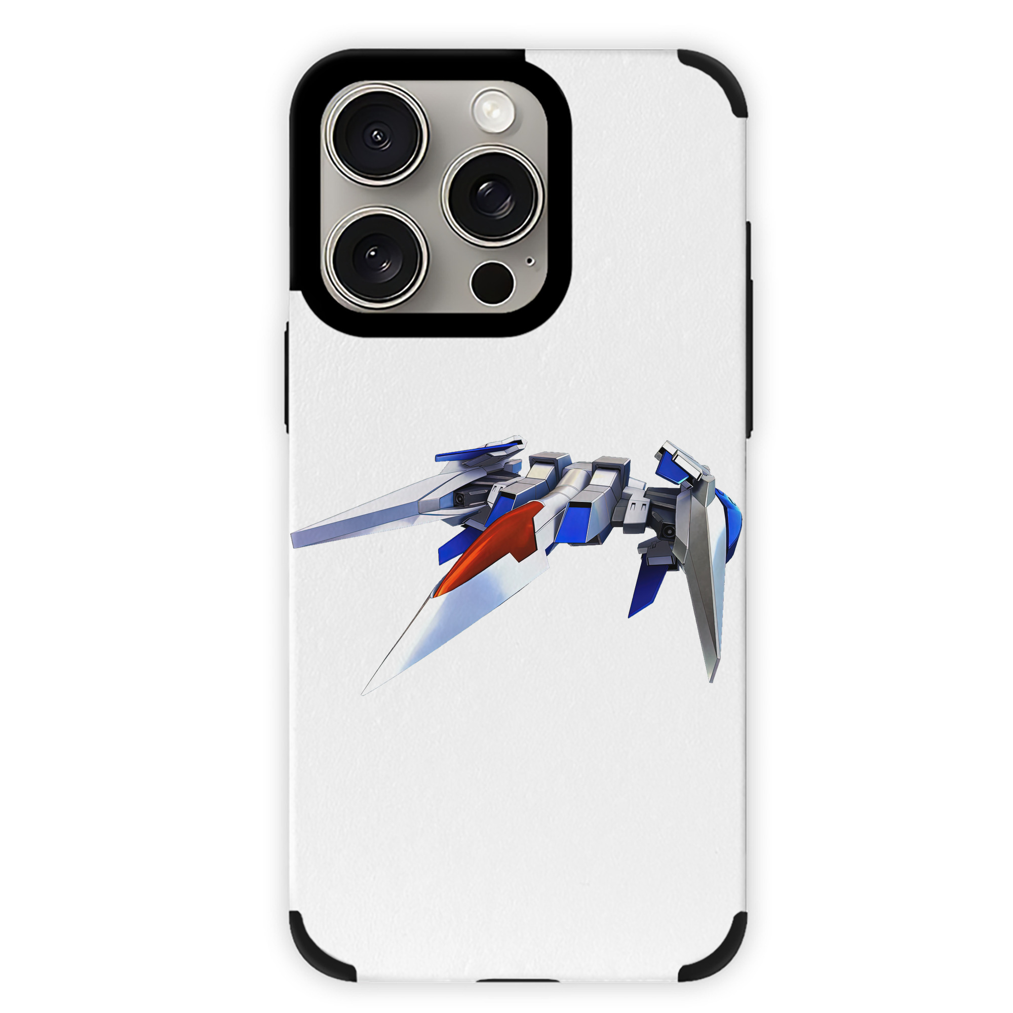 （画像用） 機動戦士ガンダム Mobile Suit Gundam 【iPhone15ProMax対応】 PUレザー スマホケース 耐衝撃＆黄変防止