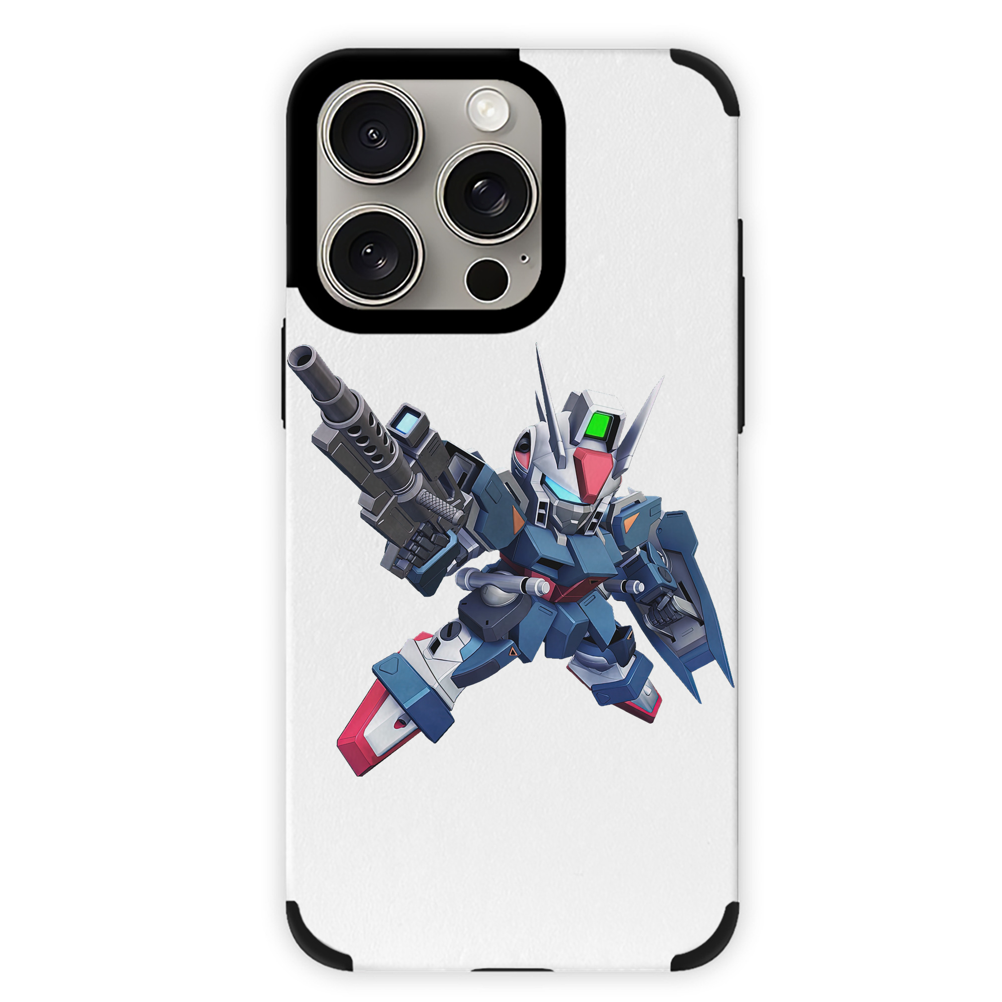 （画像用） 機動戦士ガンダム Mobile Suit Gundam 【iPhone15ProMax対応】 PUレザー スマホケース 耐衝撃＆黄変防止