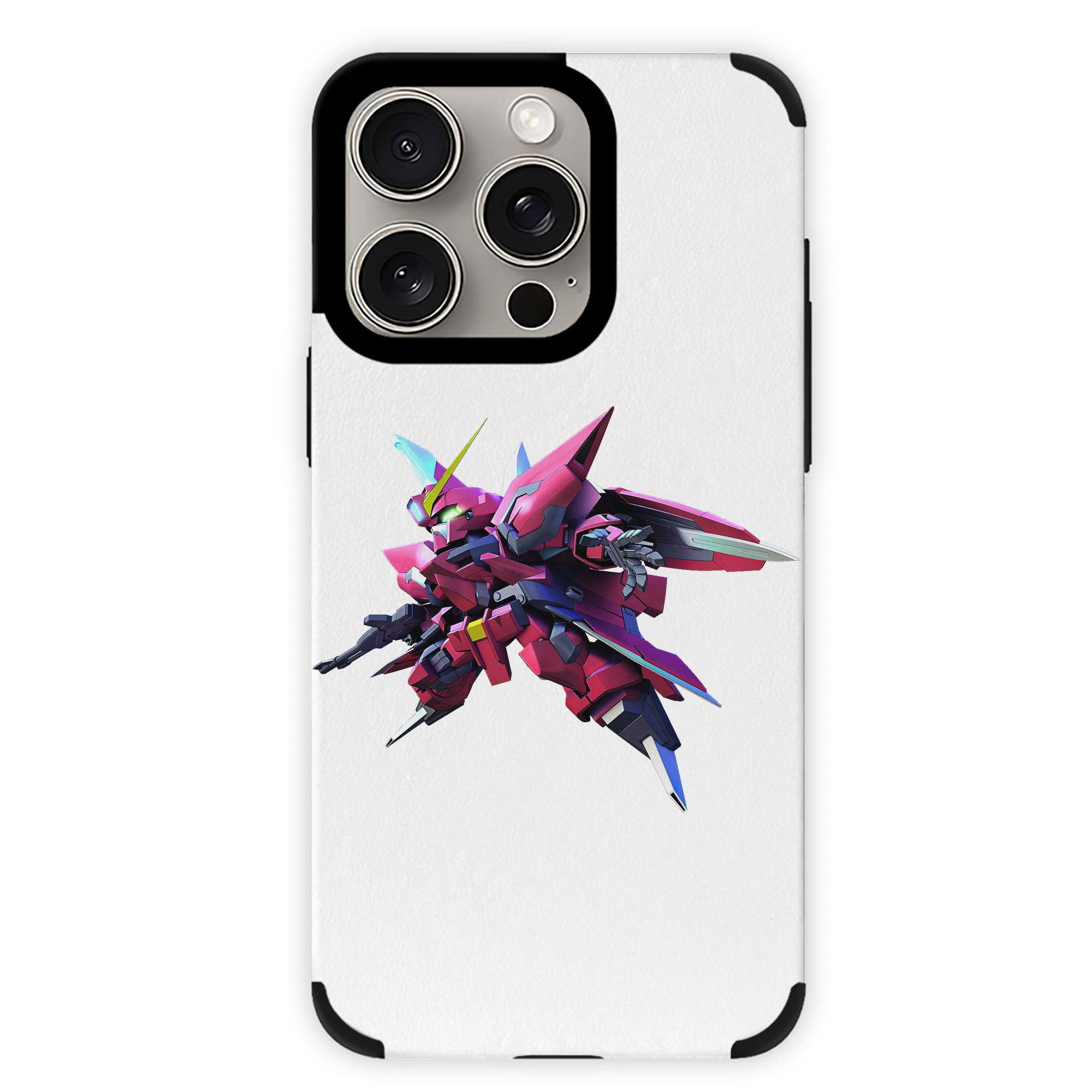 （画像用） 機動戦士ガンダム Mobile Suit Gundam 【iPhone15ProMax対応】 PUレザー スマホケース 耐衝撃＆黄変防止