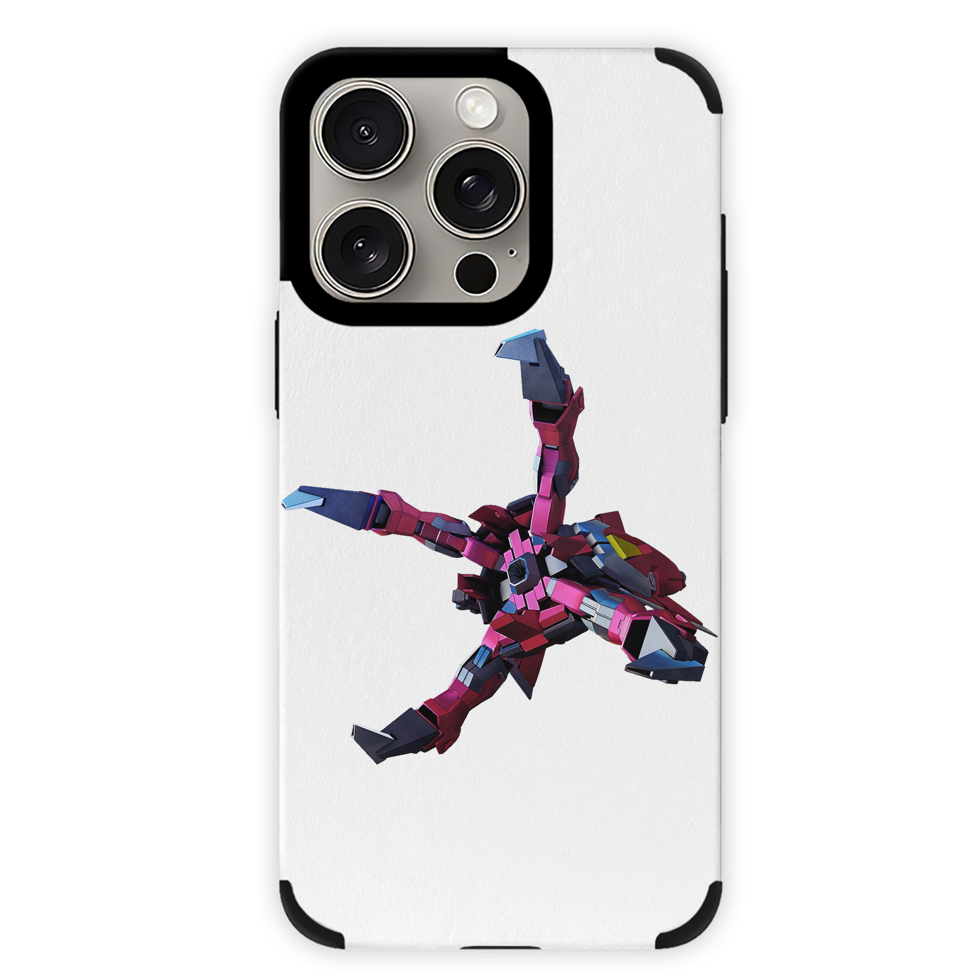 （画像用） 機動戦士ガンダム Mobile Suit Gundam 【iPhone15ProMax対応】 PUレザー スマホケース 耐衝撃＆黄変防止