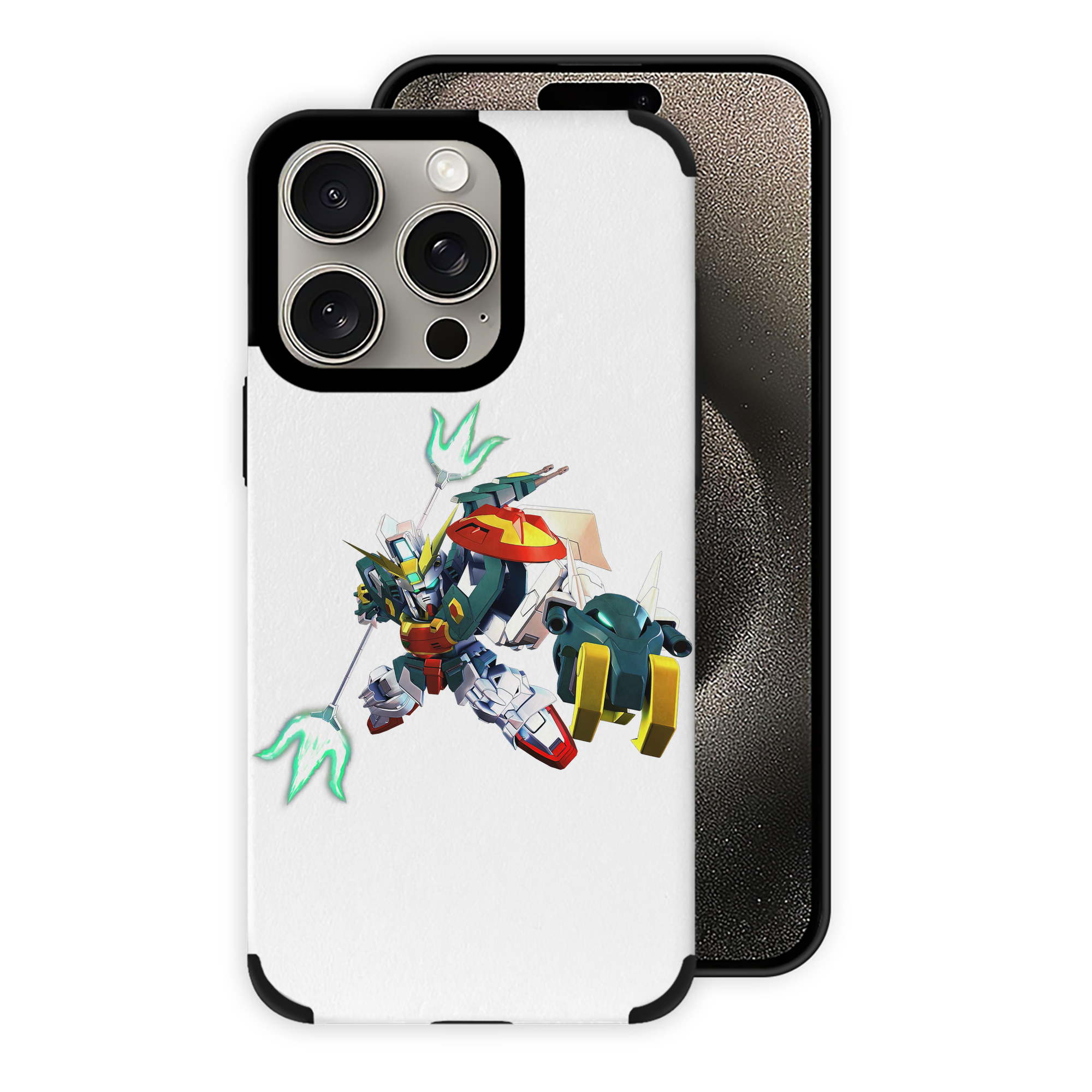（画像用） 機動戦士ガンダム Mobile Suit Gundam 【iPhone15ProMax対応】 PUレザー スマホケース 耐衝撃＆黄変防止