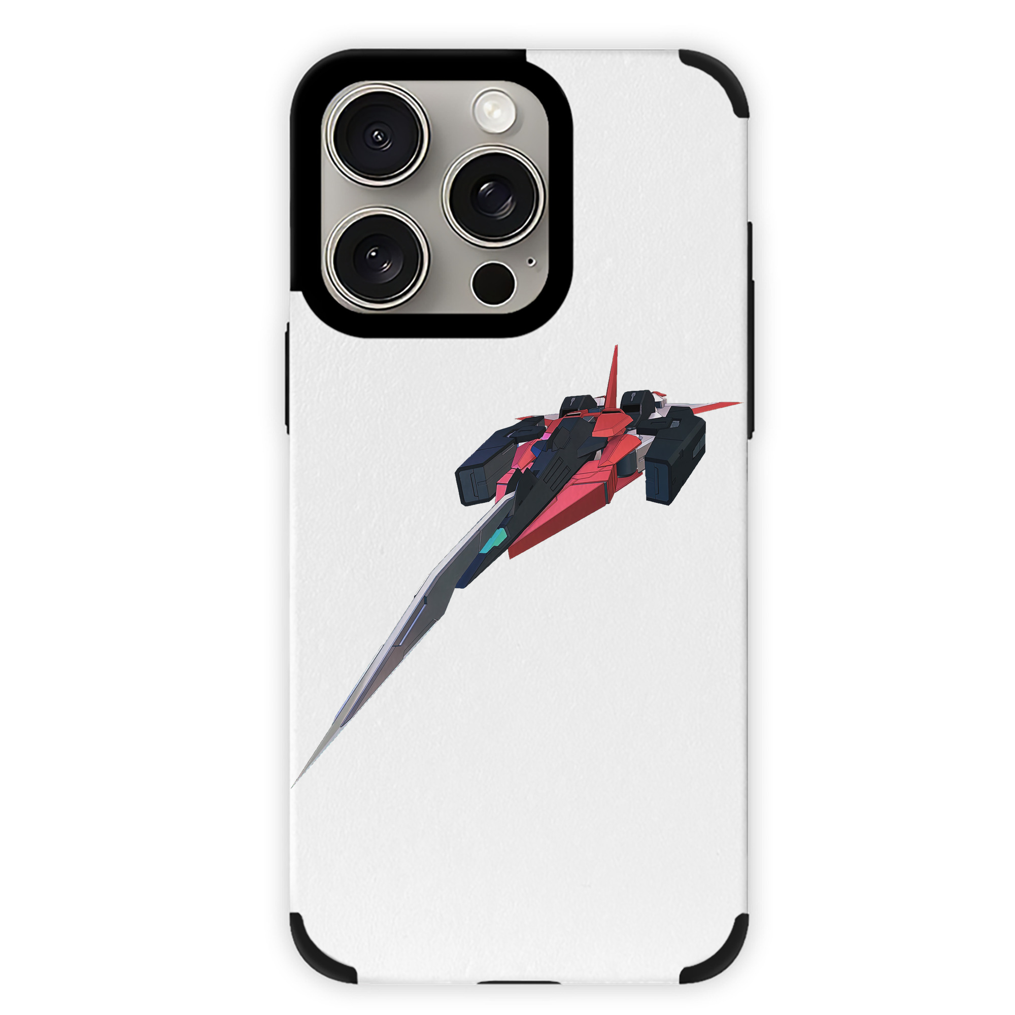 （画像用） 機動戦士ガンダム Mobile Suit Gundam 【iPhone15ProMax対応】 PUレザー スマホケース 耐衝撃＆黄変防止