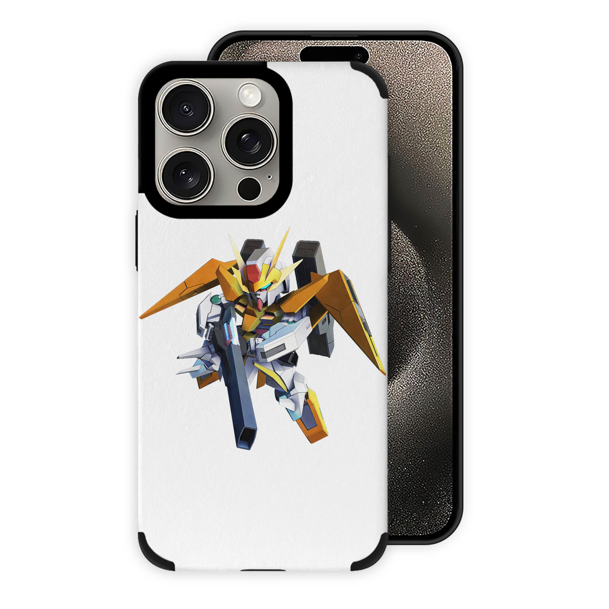 （画像用） 機動戦士ガンダム Mobile Suit Gundam 【iPhone15ProMax対応】 PUレザー スマホケース 耐衝撃＆黄変防止