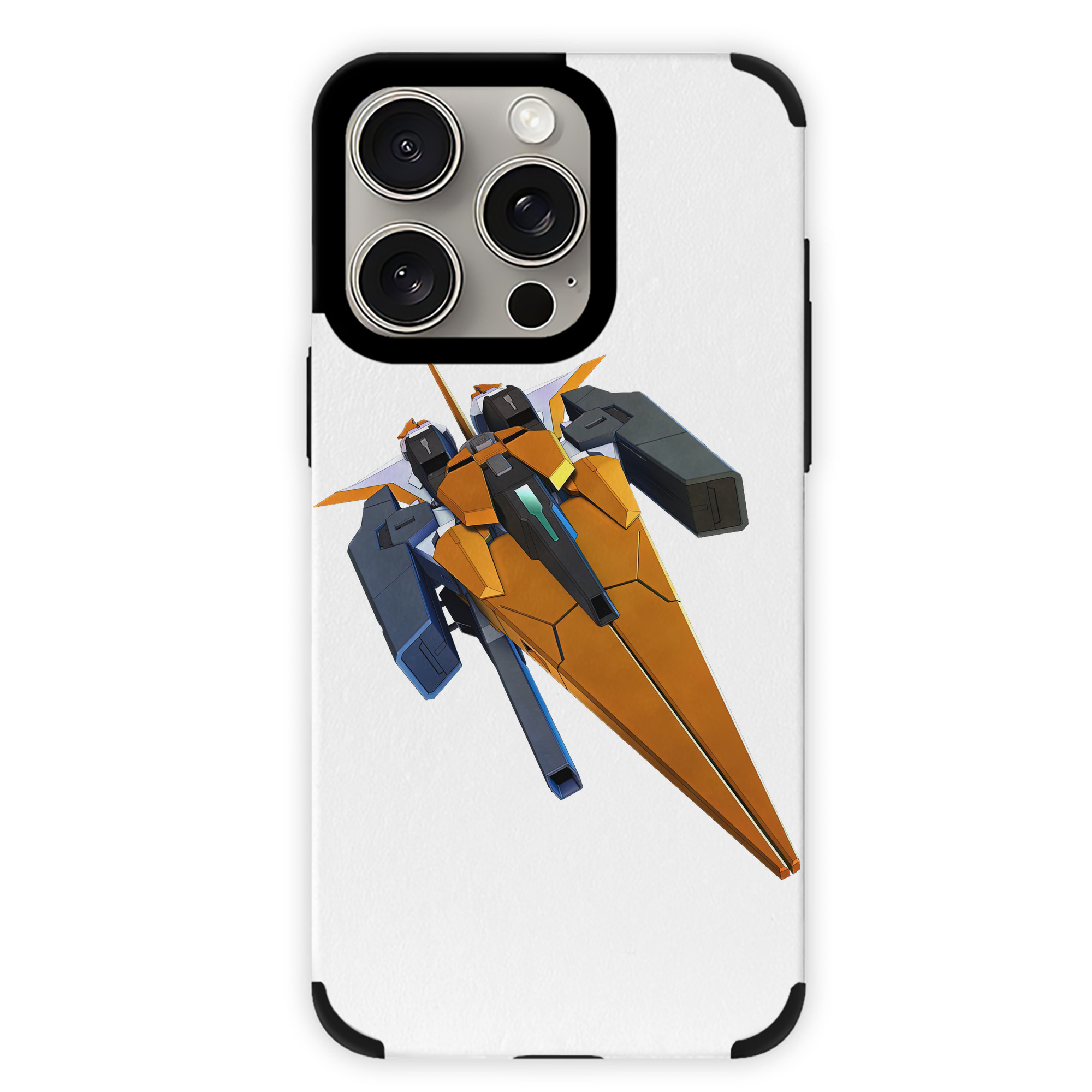 （画像用） 機動戦士ガンダム Mobile Suit Gundam 【iPhone15ProMax対応】 PUレザー スマホケース 耐衝撃＆黄変防止
