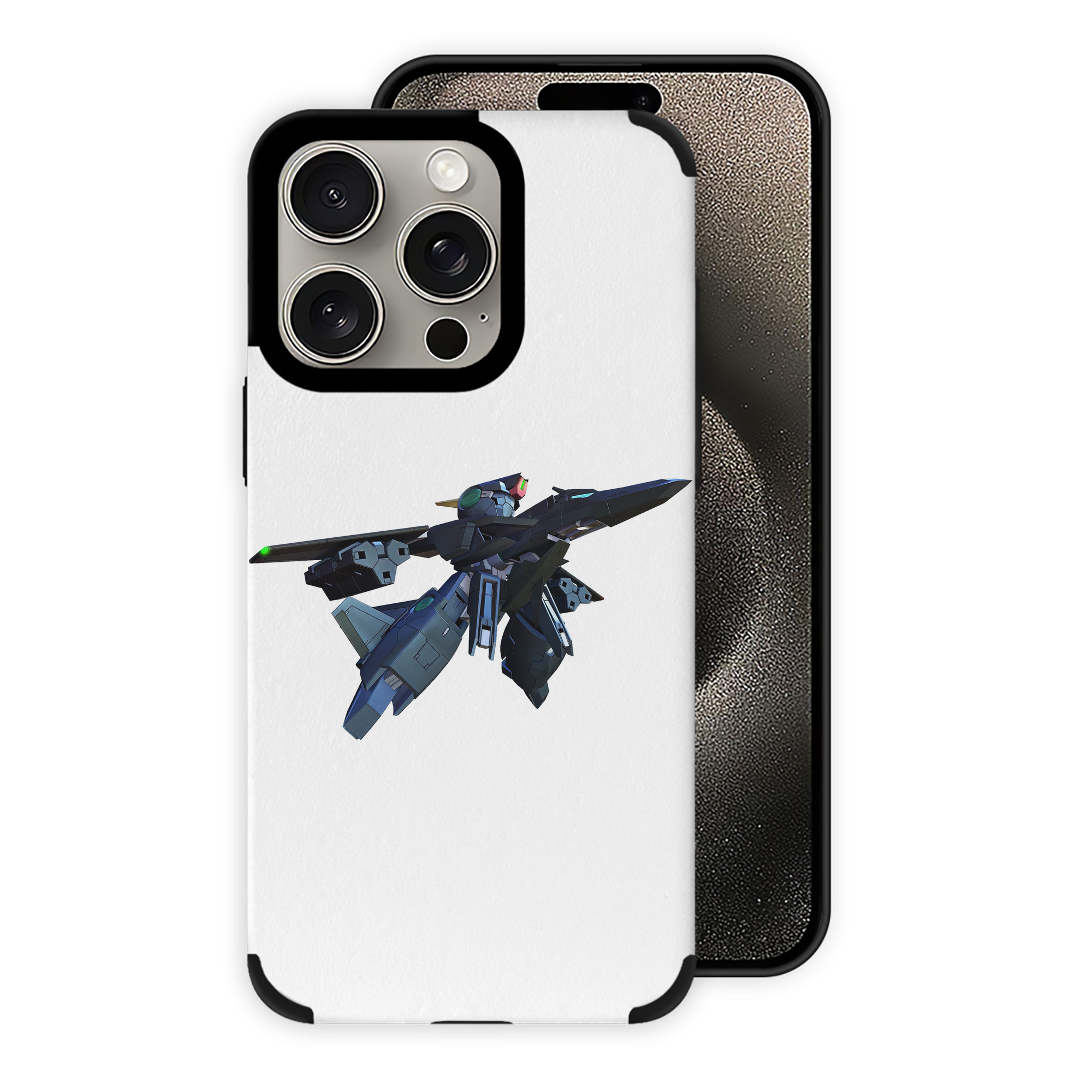 （画像用） 機動戦士ガンダム Mobile Suit Gundam 【iPhone15ProMax対応】 PUレザー スマホケース 耐衝撃＆黄変防止