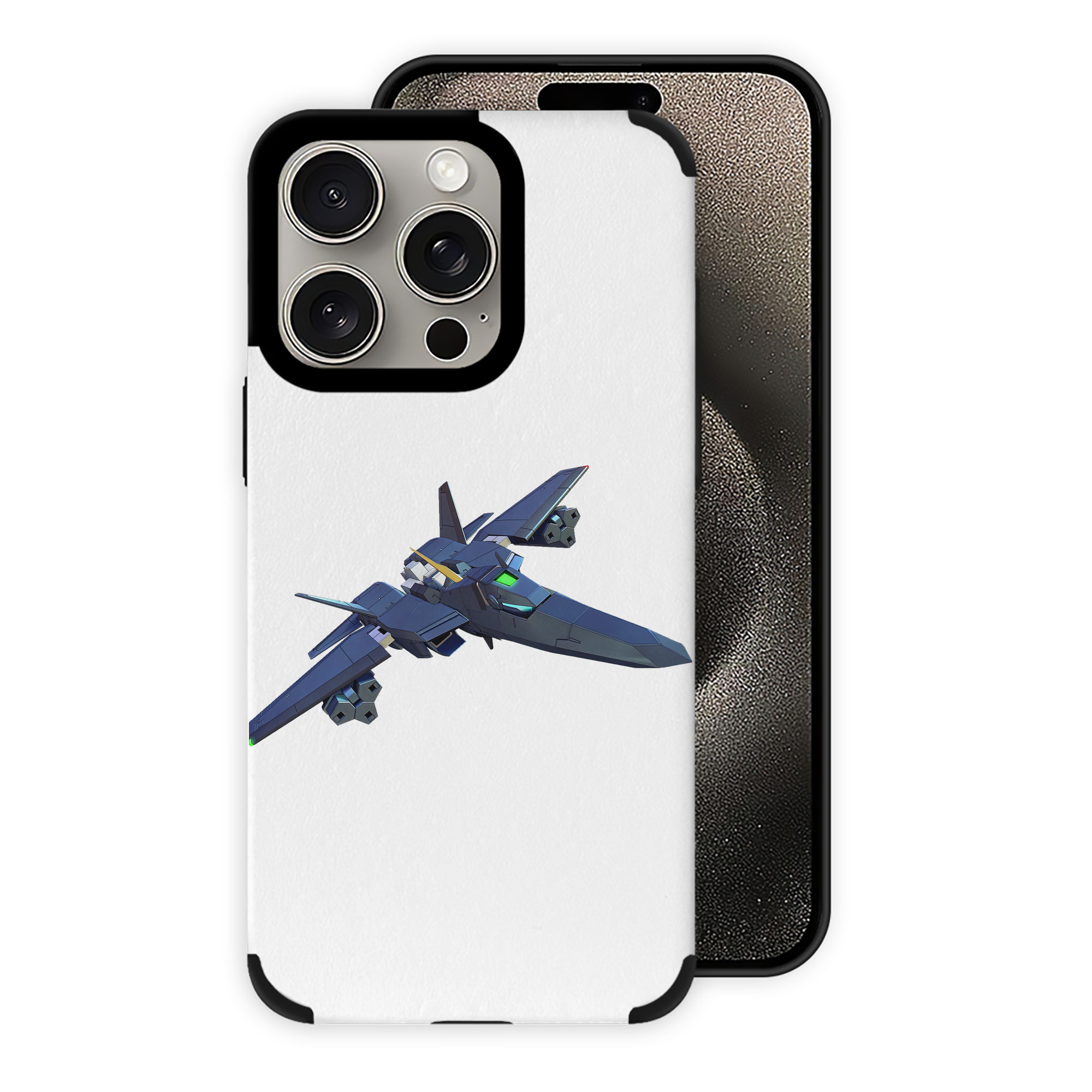 （画像用） 機動戦士ガンダム Mobile Suit Gundam 【iPhone15ProMax対応】 PUレザー スマホケース 耐衝撃＆黄変防止