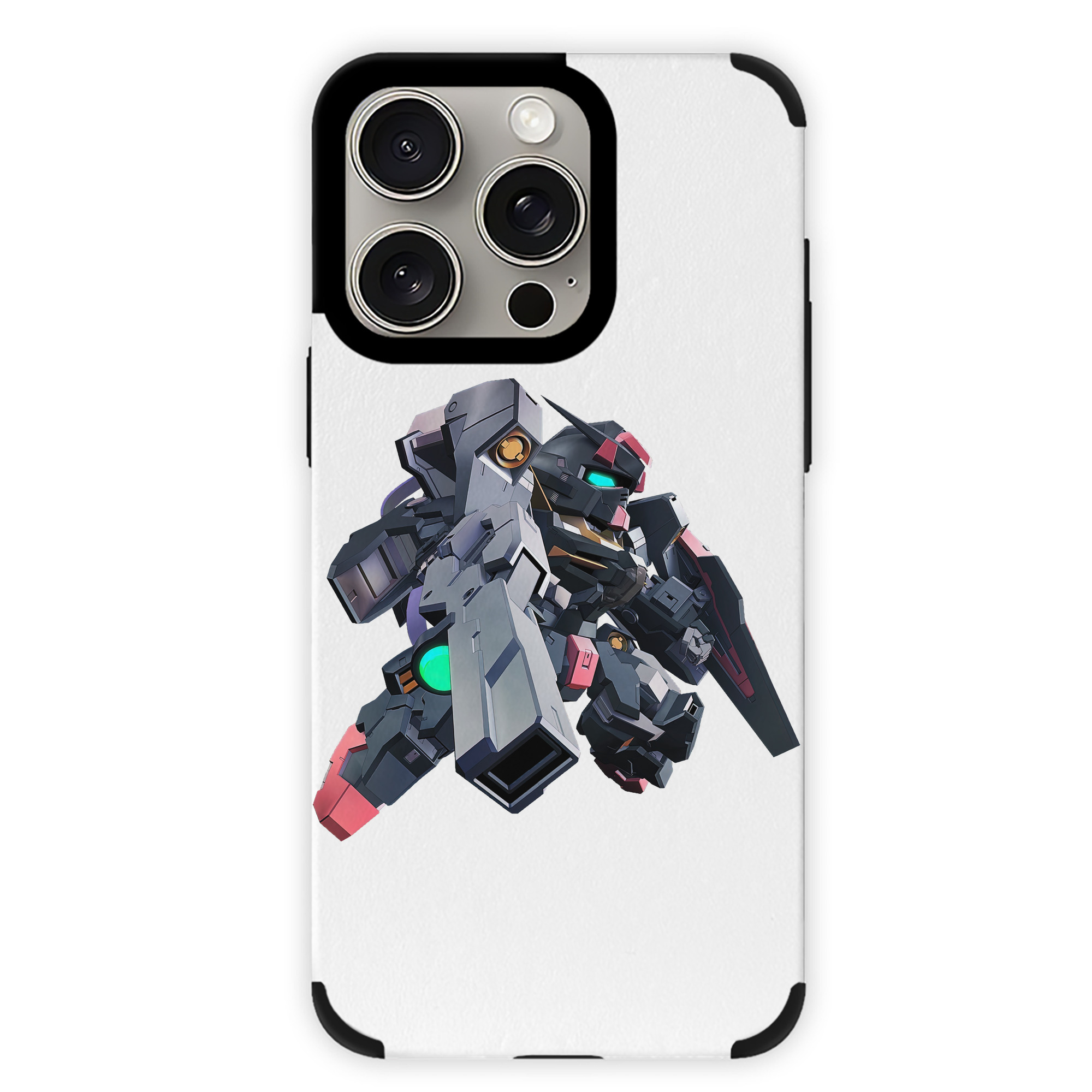 （画像用） 機動戦士ガンダム Mobile Suit Gundam 【iPhone15ProMax対応】 PUレザー スマホケース 耐衝撃＆黄変防止